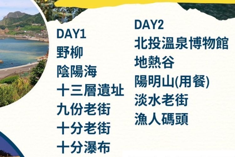 新北 | 九份、野柳、北投二日遊